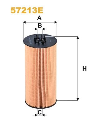 WIX FILTERS alyvos filtras 57213E